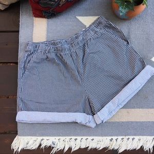 Vintage Shorts - Vintage High Waisted Gingham 80s 90s Shorts Vintage Shorts - Vintage High Waisted Gingham 80s 90s Shorts